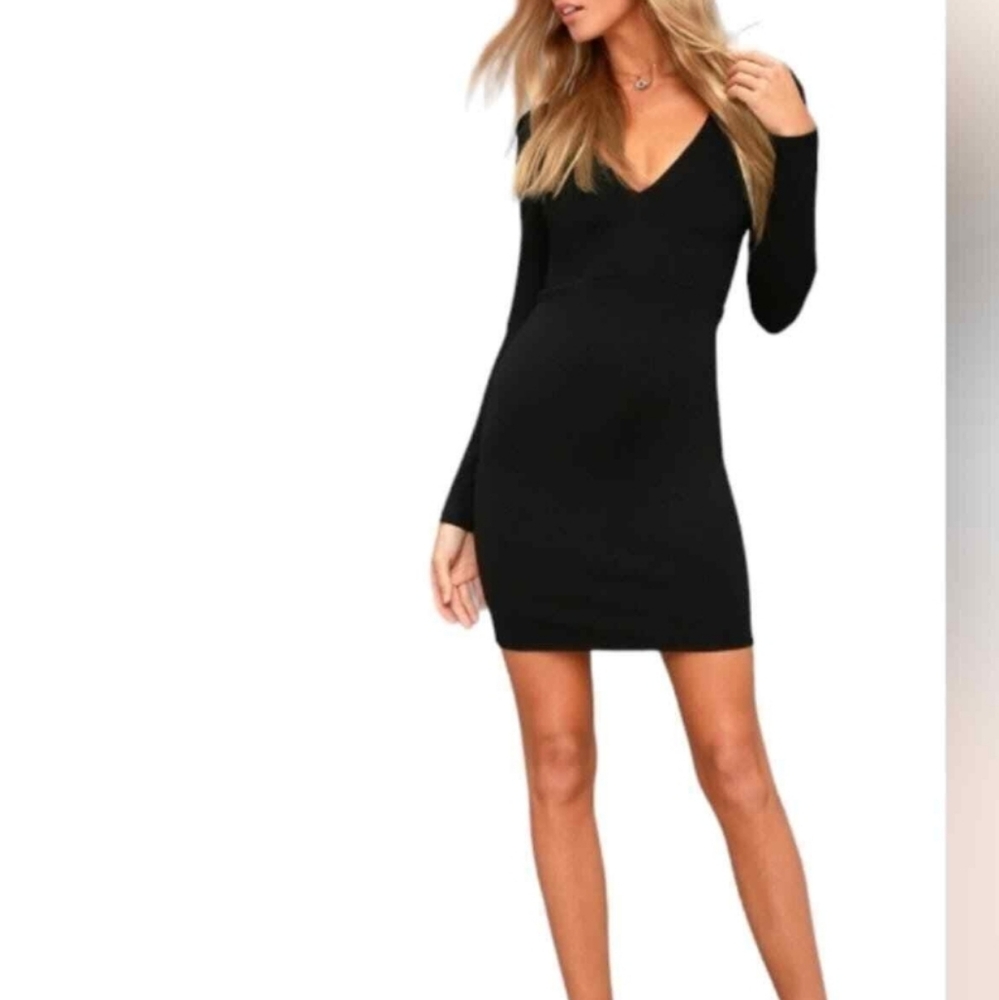 Lulu's London LongSleeve bodycon Dress